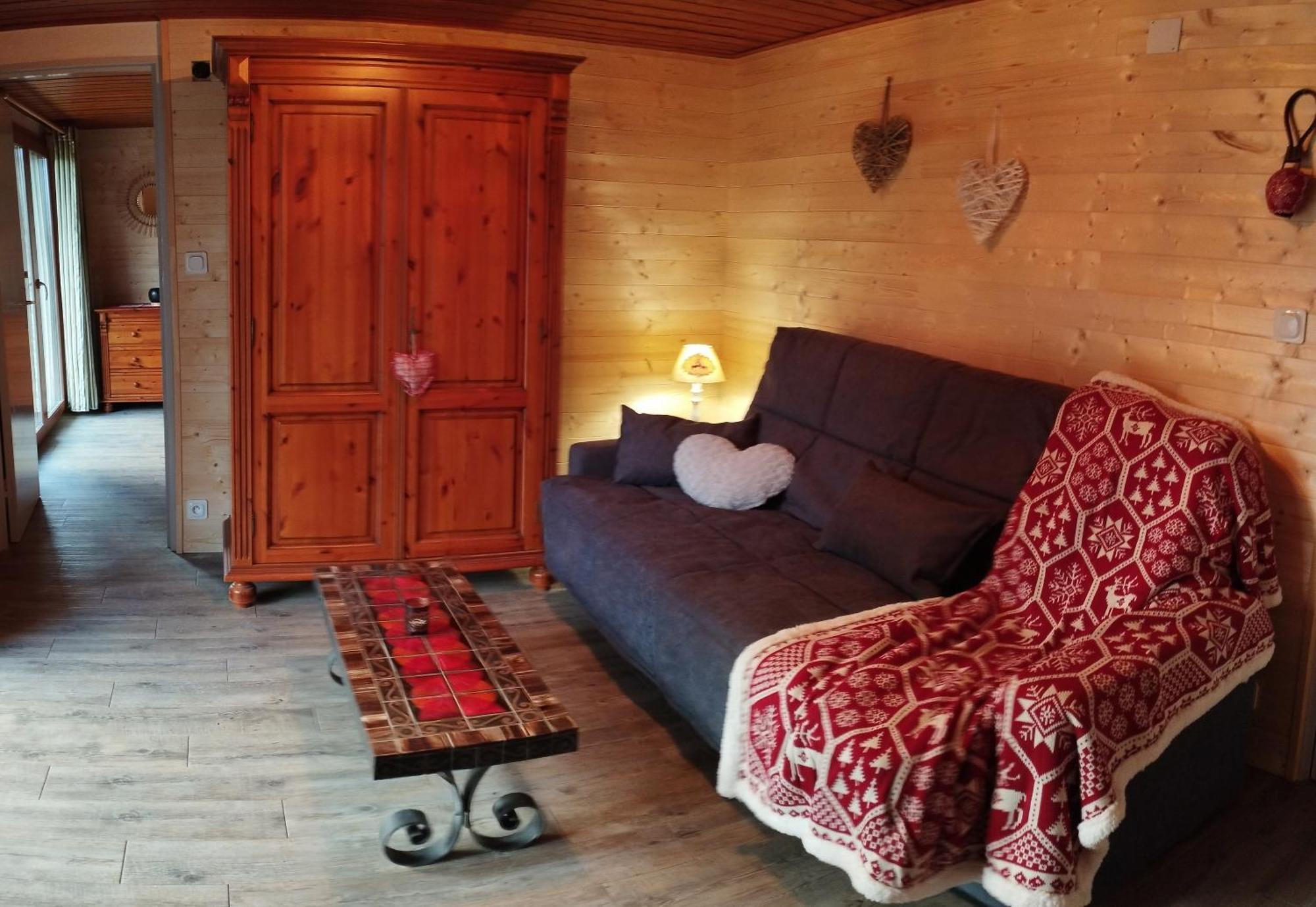 Chalet Au Bois Des Ecureuils Classe Trois Etoiles. Muhlbach-sur-Munster Dış mekan fotoğraf