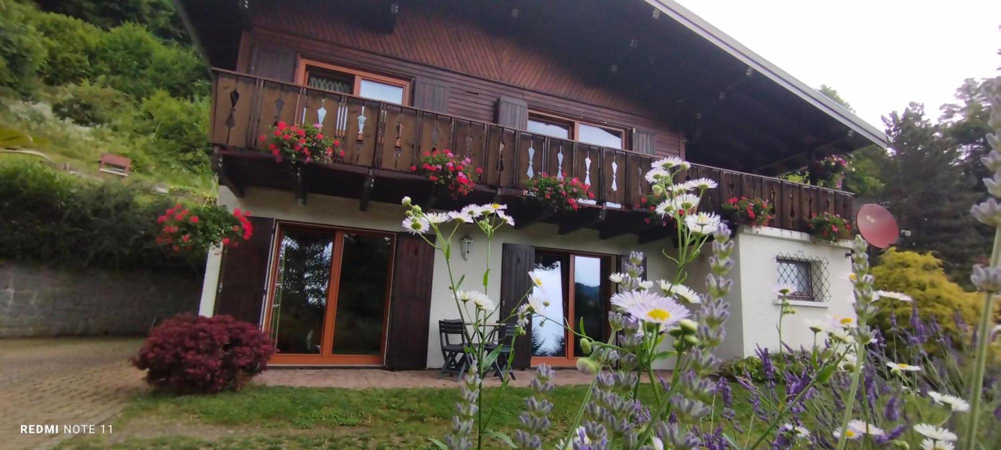 Chalet Au Bois Des Ecureuils Classe Trois Etoiles. Muhlbach-sur-Munster Dış mekan fotoğraf